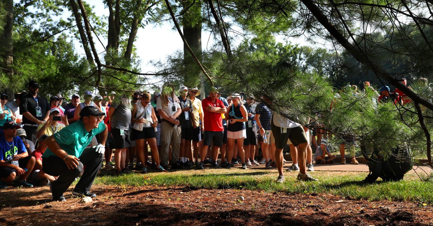 Second round of 100th PGA Championship at Bellerive